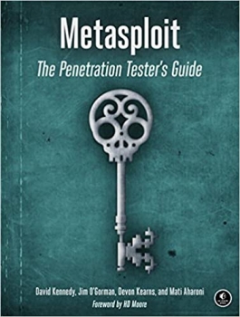 جلد معمولی سیاه و سفید_کتاب Metasploit: The Penetration Tester’s Guide
