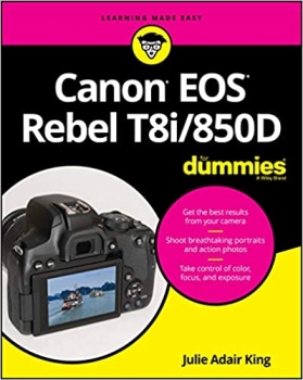 کتاب Canon EOS Rebel T8i/850D For Dummies