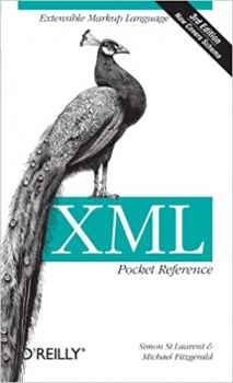 جلد سخت رنگی_کتاب XML Pocket Reference: Extensible Markup Language (Pocket Reference (O’Reilly))