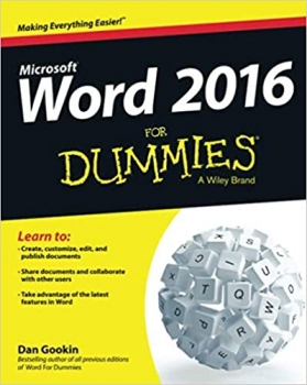 کتاب Word 2016 For Dummies (Word for Dummies)