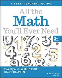 کتاب All the Math You’ll Ever Need: A Self-Teaching Guide (Wiley Self-Teaching Guides)