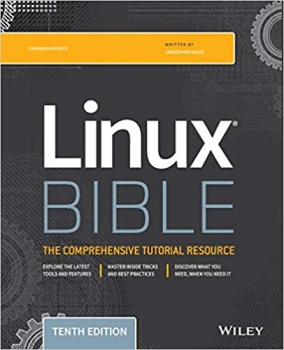 جلد معمولی سیاه و سفید_کتاب Linux Bible