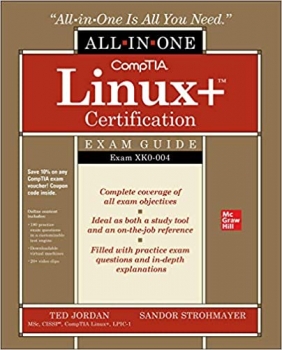 جلد سخت رنگی_کتاب CompTIA Linux+ Certification All-in-One Exam Guide: Exam XK0-004