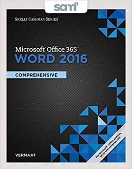 کتاب Bundle: Shelly Cashman Series Microsoft Office 365 & Word 2016: Comprehensive, Loose-leaf Version + LMS Integrated SAM 365 & 2016 Assessments, … with 1 MindTap Reader Printed Access Card