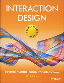 جلد معمولی سیاه و سفید_کتاب Interaction Design: Beyond Human-Computer Interaction