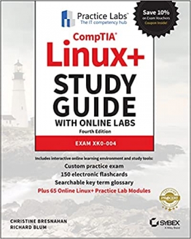 کتاب CompTIA Linux+ Study Guide with Online Labs: Exam XK0-004