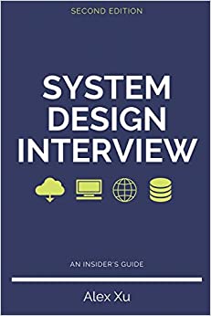 جلد معمولی سیاه و سفید_کتاب System Design Interview – An insider’s guide, Second Edition