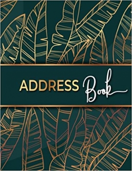 کتاب Address Book: Large Print Address Book with Alphabetical Tabs to Record Phone Numbers, Addresses, Emails, Birthdays and Notes