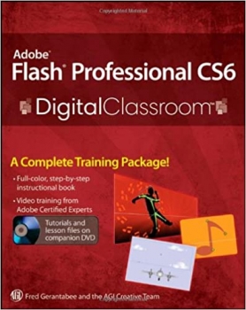 کتاب Adobe Flash Professional CS6 Digital Classroom
