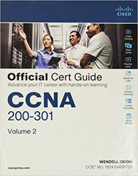 جلد سخت سیاه و سفید_کتاب CCNA 200-301 Official Cert Guide, Volume 2